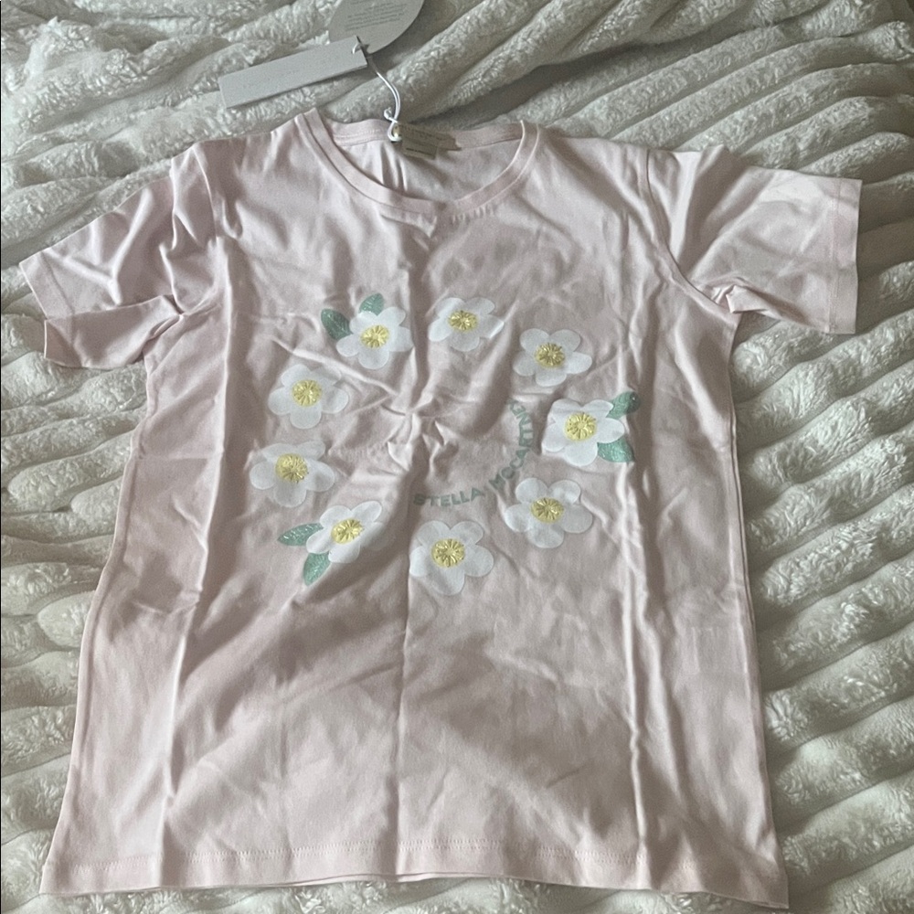 Stella McCartney girls floral shirt